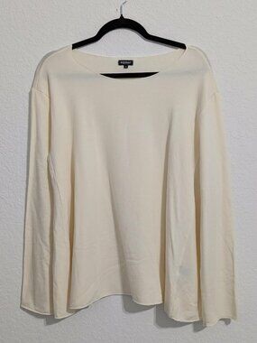 Bleusalt Women's Soft Cream Sweater Top NWOT (Size 4)
